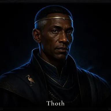 Coach Bill as Thoth